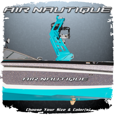 Domed Air Nautique Decal, Choose Your Size & Colors (1 included)