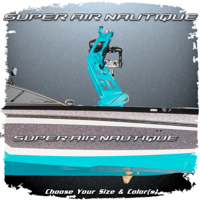 Super Air Nautique Domed Decal 2012-2024, Choose Your Size &amp; Colors
