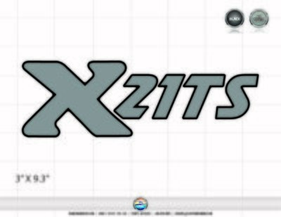 Xpress Boats X21TS (1 decal)