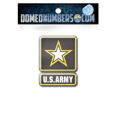 Army Domed Decal