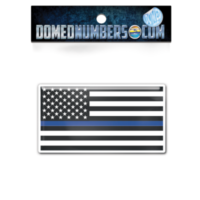 American Flag &quot;Thin Blue Line&quot;, Choose Your Size