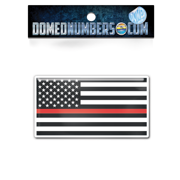 American Flag &quot;Thin Red Line&quot;, Choose Your Size