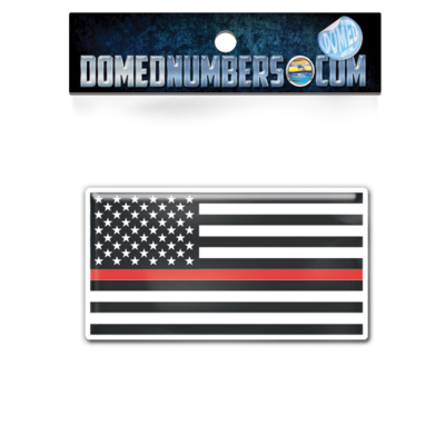 American Flag &quot;Thin Red Line&quot;, Choose Your Size