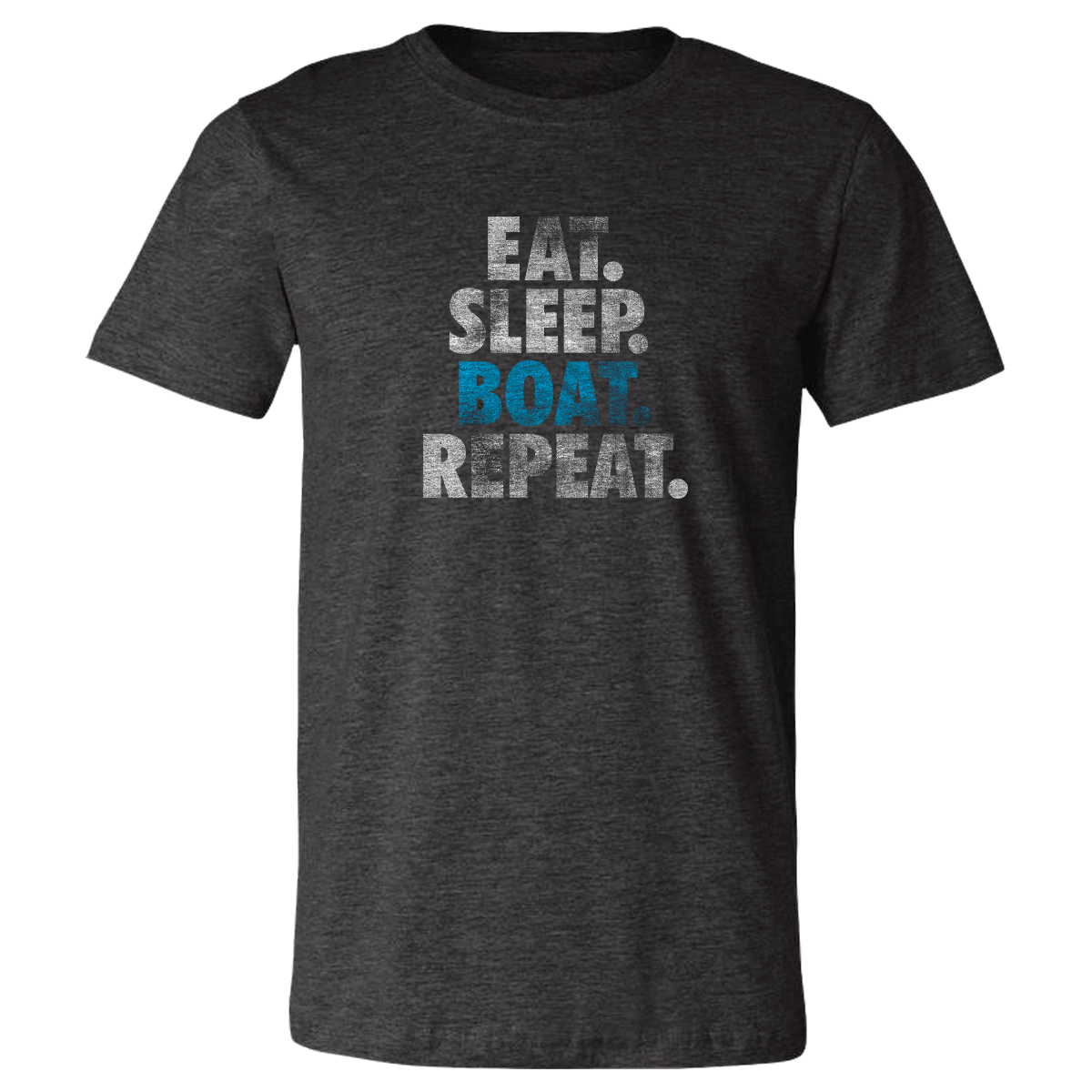 Eat, Sleep, Boat, Repeat - Vintage Soft Unisex T Shirt