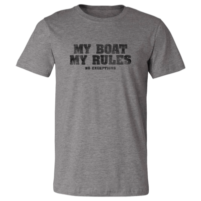 My Boat, My Rules - Vintage Soft Unisex T Shirt