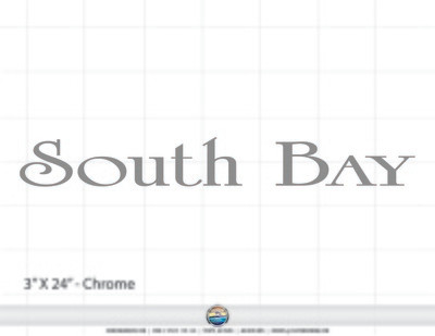 South Bay Domed Decal