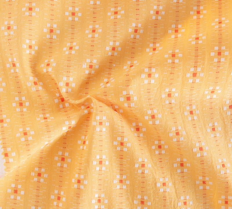SHW103 Goldenrod Karin Floral Swedish Holiday by Brittany Jepsen The House that Lars Built for Fableism Supply Co