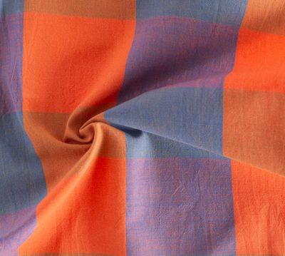 SHW101 Cob Red Plaid Swedish Holiday by Brittany Jepsen The House that Lars Built for Fableism Supply Co