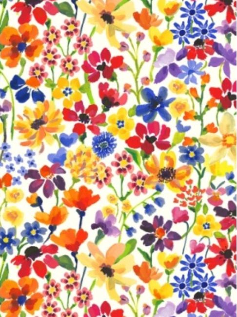Liberty Dreams of Summer Tana Lawn in Multi Bright