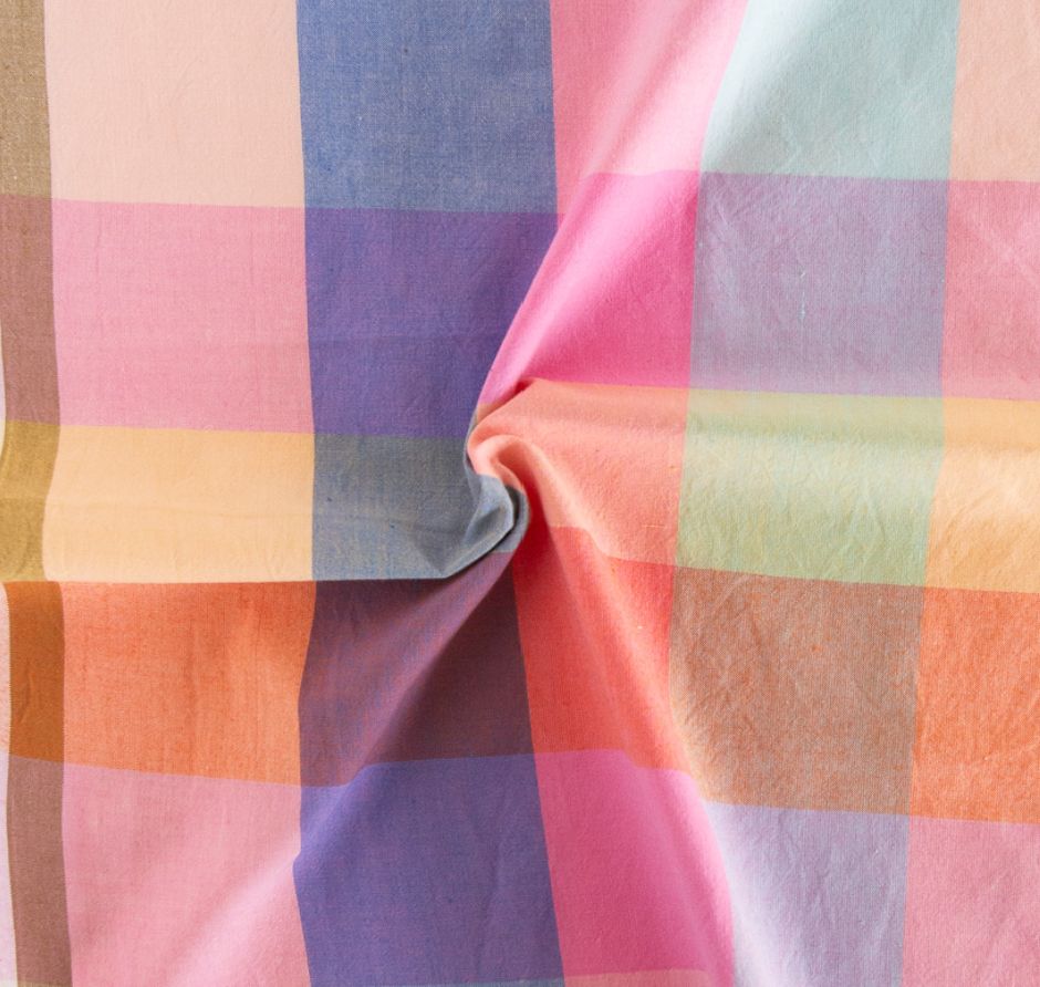 SWH101 Midsommar Plaid Swedish Holiday by Brittany Jepsen The House that Lars Built for Fableism Supply Co