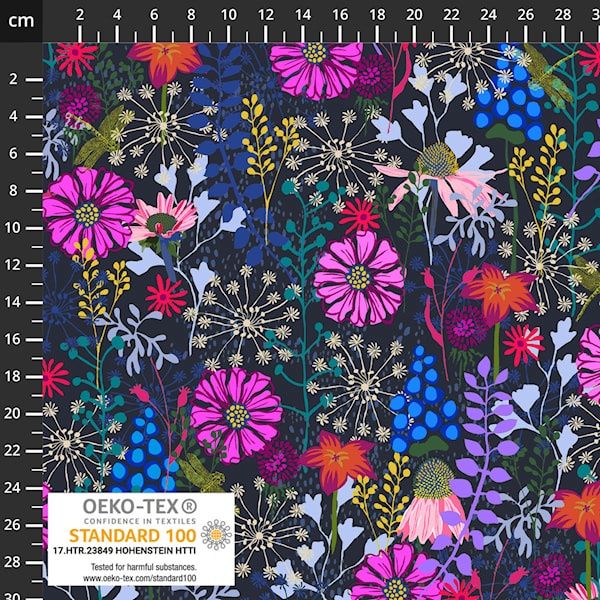 Stof19-1310 Avalana Jersey Print