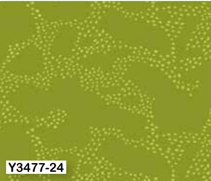 ClothY3477-24 Olive - Lilla by Amy Reber for Clothworks