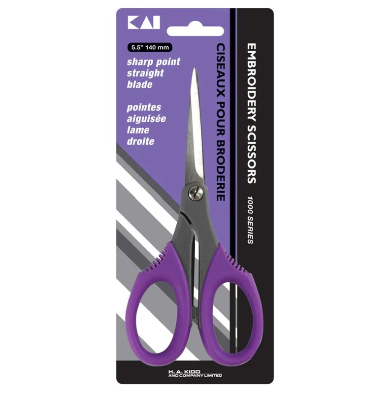 KAI 1000 Series Embroidery Scissors - 51⁄2&quot; (14cm)