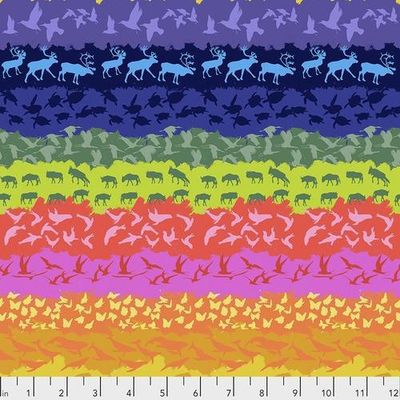 Migration on the Move in Multi - Migration by Lorraine Turner for FreeSpirit Fabrics