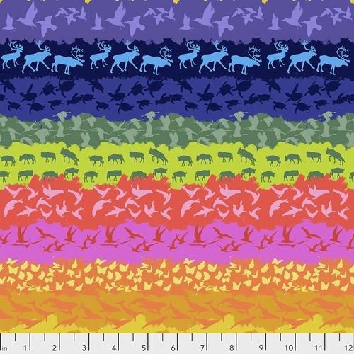 Migration on the Move in Multi - Migration by Lorraine Turner for FreeSpirit Fabrics