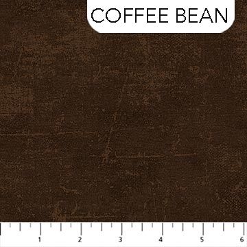 Canvas Flannel in Coffee Bean for Northcott