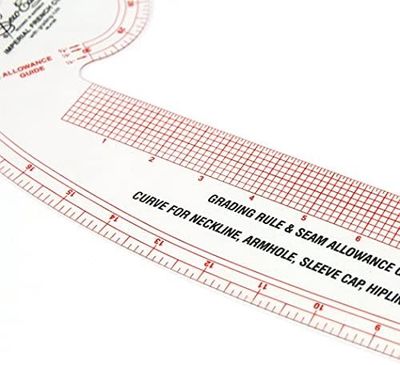 Sew Easy Imperial French Curve with Grading Rule