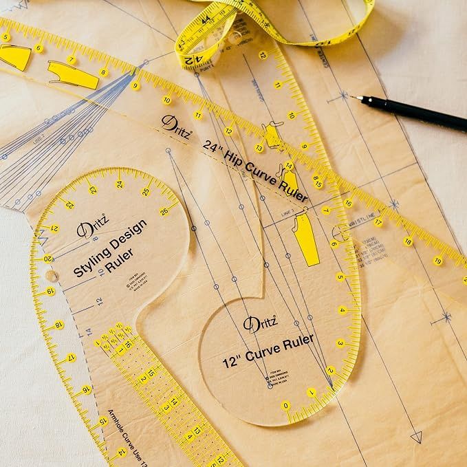 Dritz Styling Design Ruler - French Curve