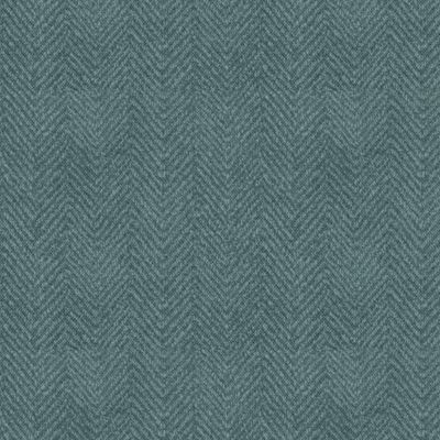 Woolies Herringbone Printed Flannel in Light Blue by Maywood Studio