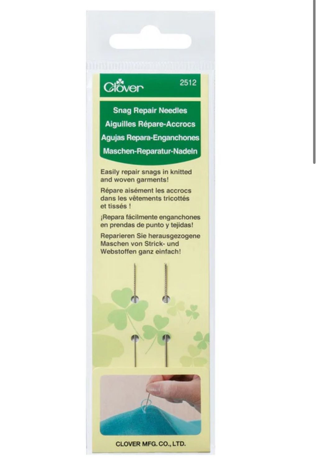 Clover Snag Repair Needles