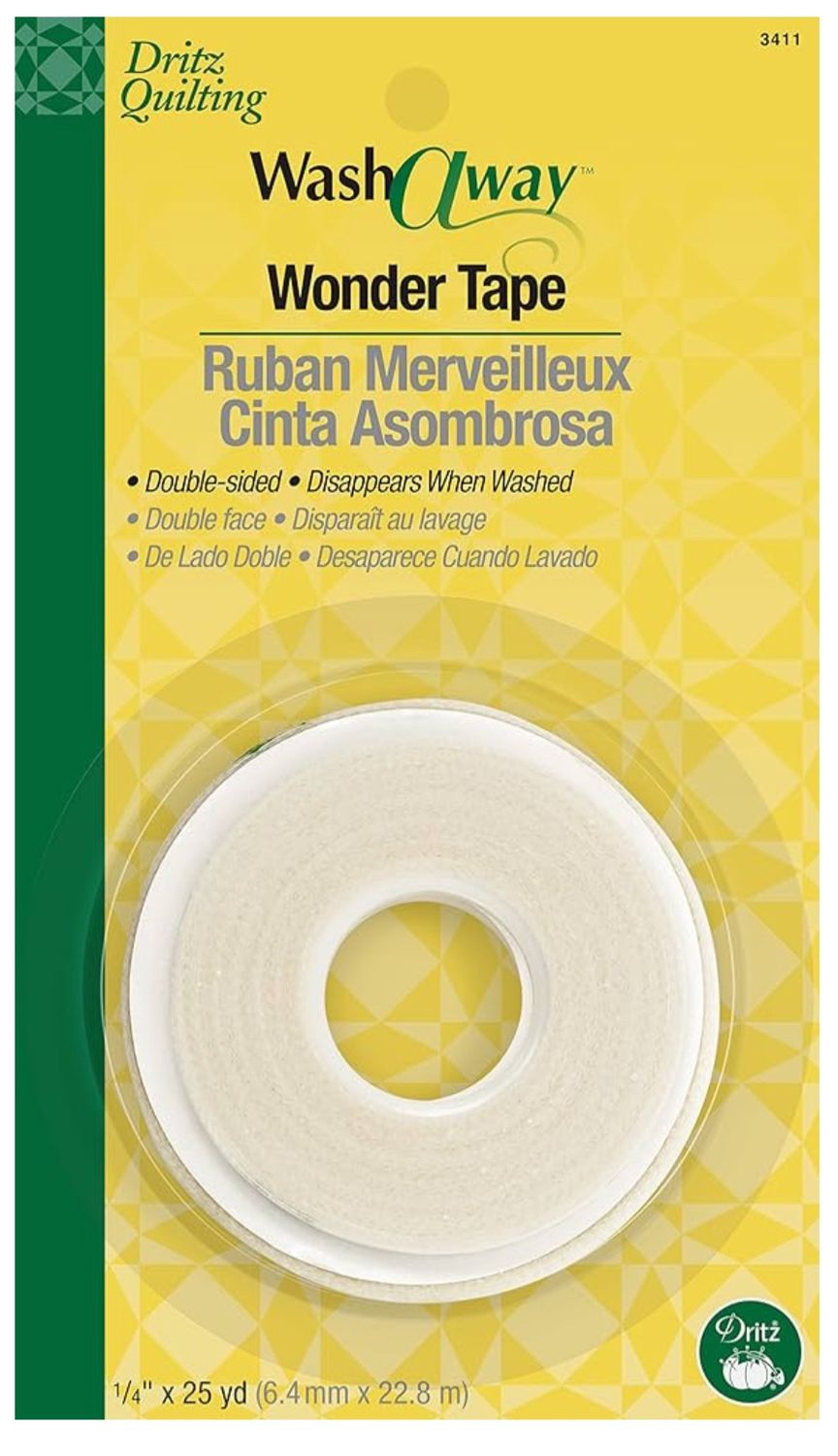 Dritz WashAway Wonder Tape - 1/4&quot; X 10 yds