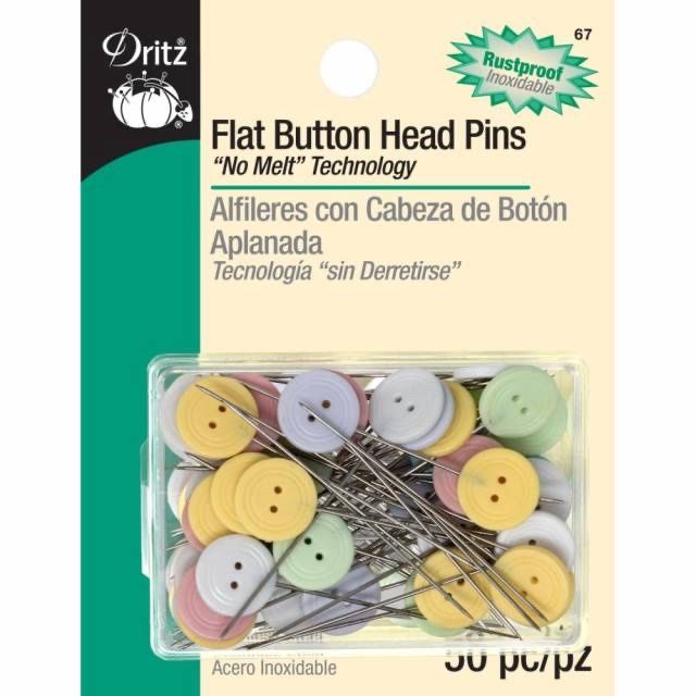 Flat Button Head Pins
