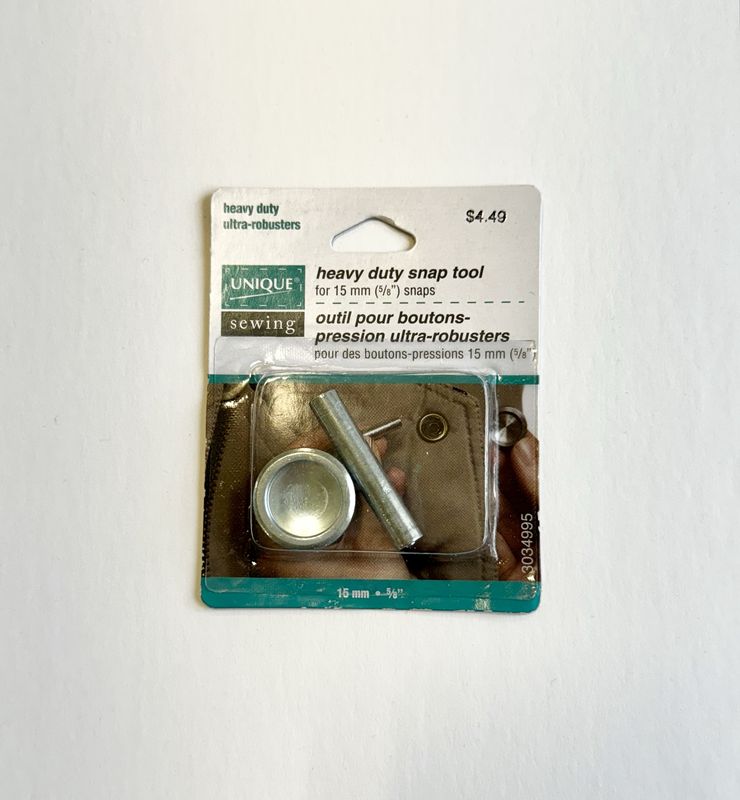 Unique Sewing Heavy Duty Snap Tool for 15mm Snaps