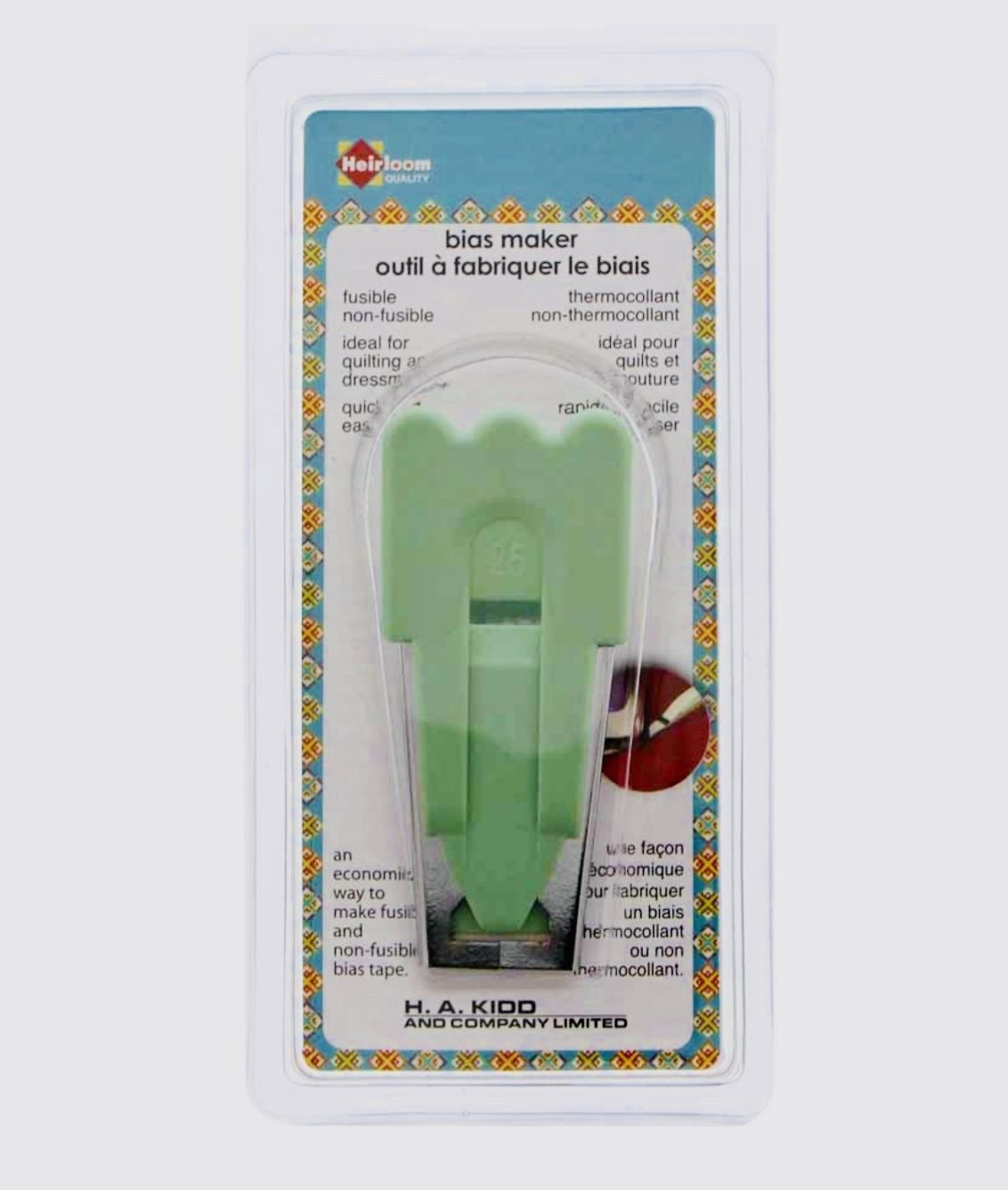 Heirloom Bias Tape Maker - 1” (25mm)