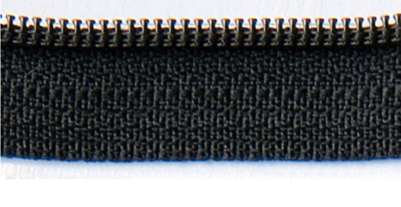 Atkinson Designs 14” Non-Separating Zippers, Colour: 301 Basic Black