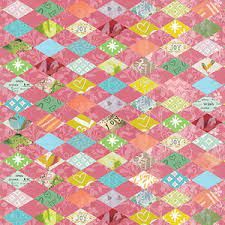 Painted Harlequin Coral - - A Heart Led Life by Kelly Rae Roberts for Benartex.