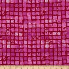 Jive Blocks in Fuchsia - Dance Moves for Free Spirit Fabrics