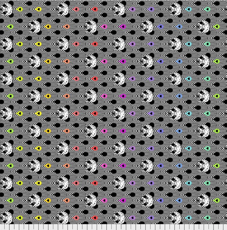 Pandanonium in Ink - Linework by Tula Pink for FreeSpirit Fabrics