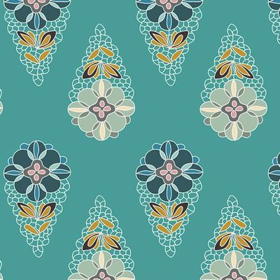 AGF Fantasia Knit - Krokos Sprites in Teal