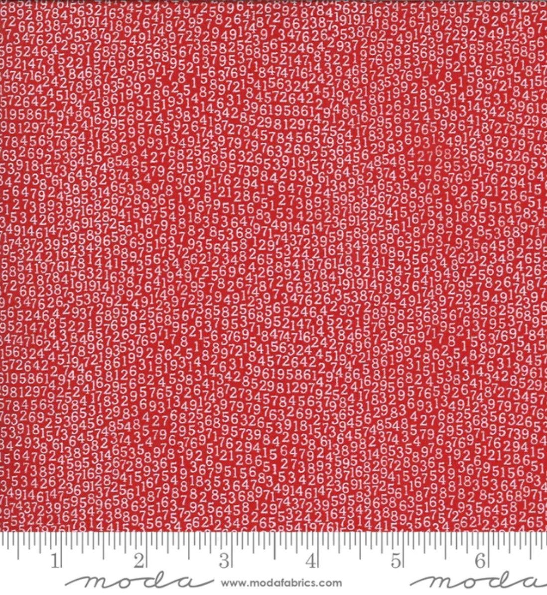 Animal Crackers in Apple Red by Sweetwater for Moda