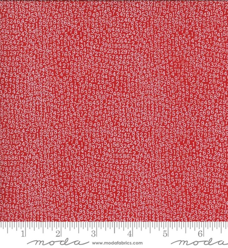 Animal Crackers in Apple Red by Sweetwater for Moda
