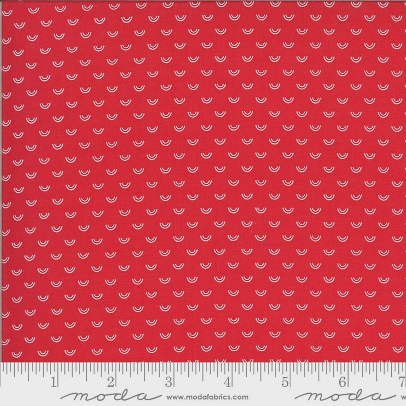 Shine On Over Rainbow Red by Bonnie &amp; Camille for Moda Fabrics