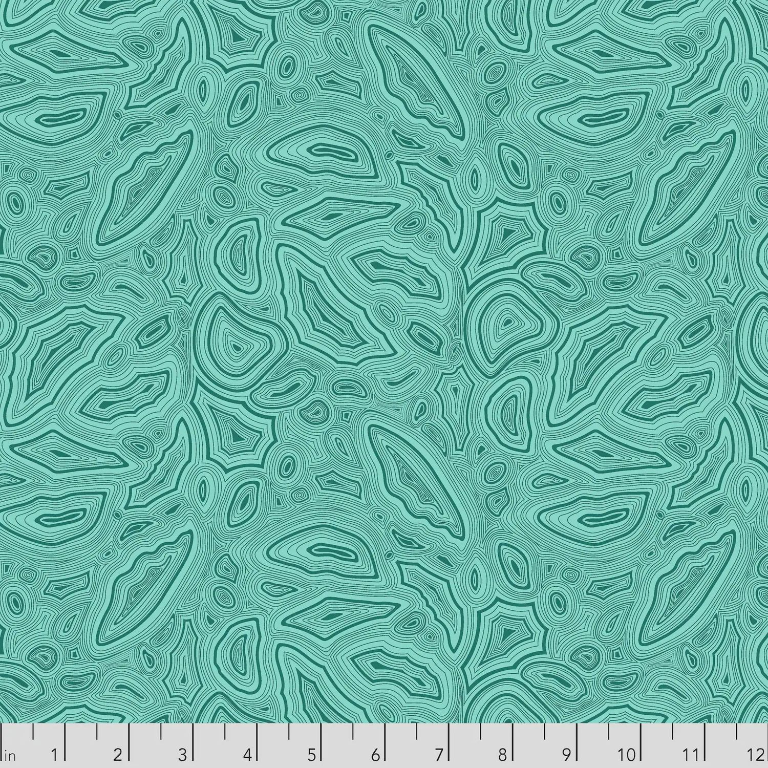 True Colors Mineral in Aquamarine By Tula Pink For FreeSpirit