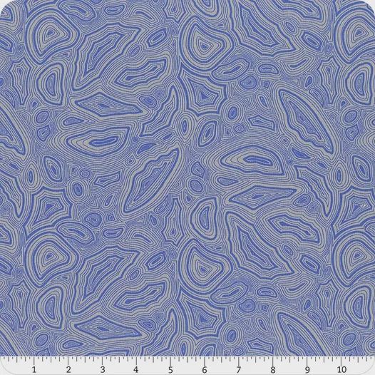 True Colors Mineral in Sapphire by Tula Pink for FreeSpirit Fabrics
