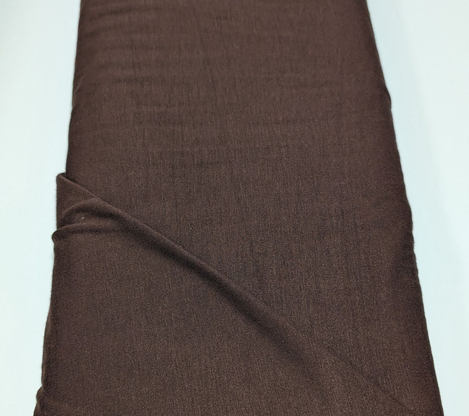 Chocolate Bamboo Jersey Fabric