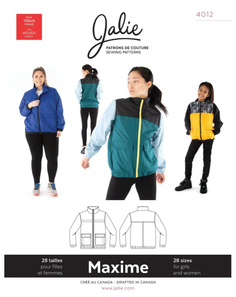 Jalie 4012 - Maxime Three-Season Jacket - Paper Patten