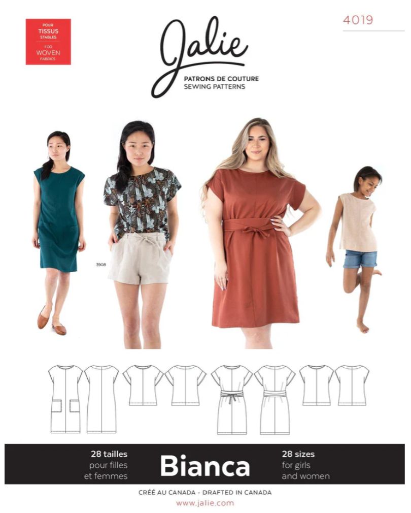 Jalie 4019 - Bianca Dress and Top - Paper Pattern