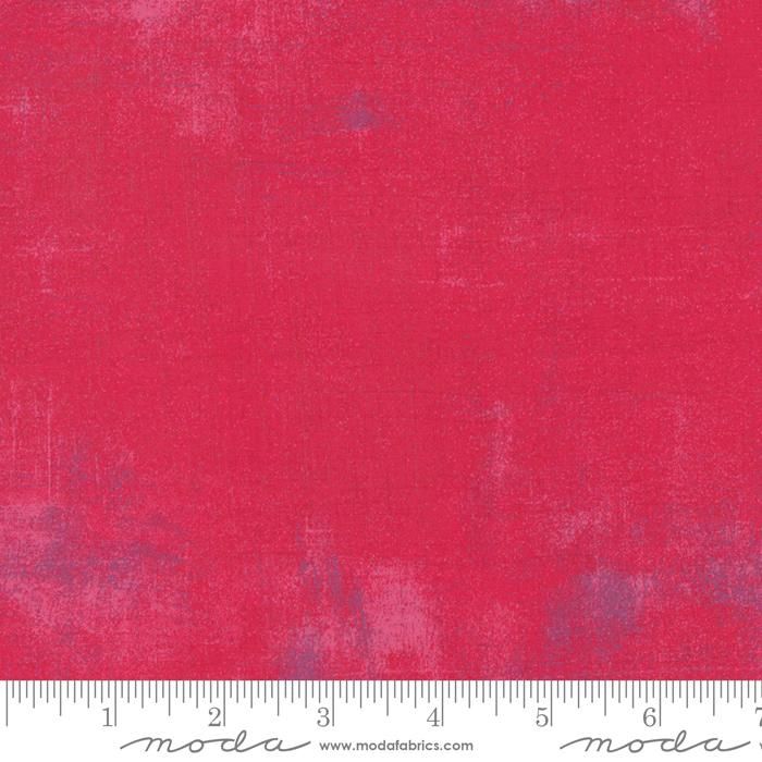 Grunge Basics in Raspberry by Moda