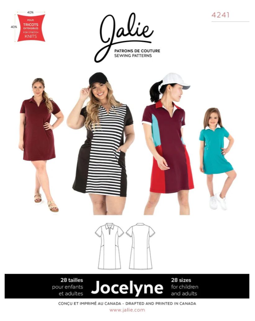 Jalie 4241 - Jocelyne Polo Dress - Paper Pattern