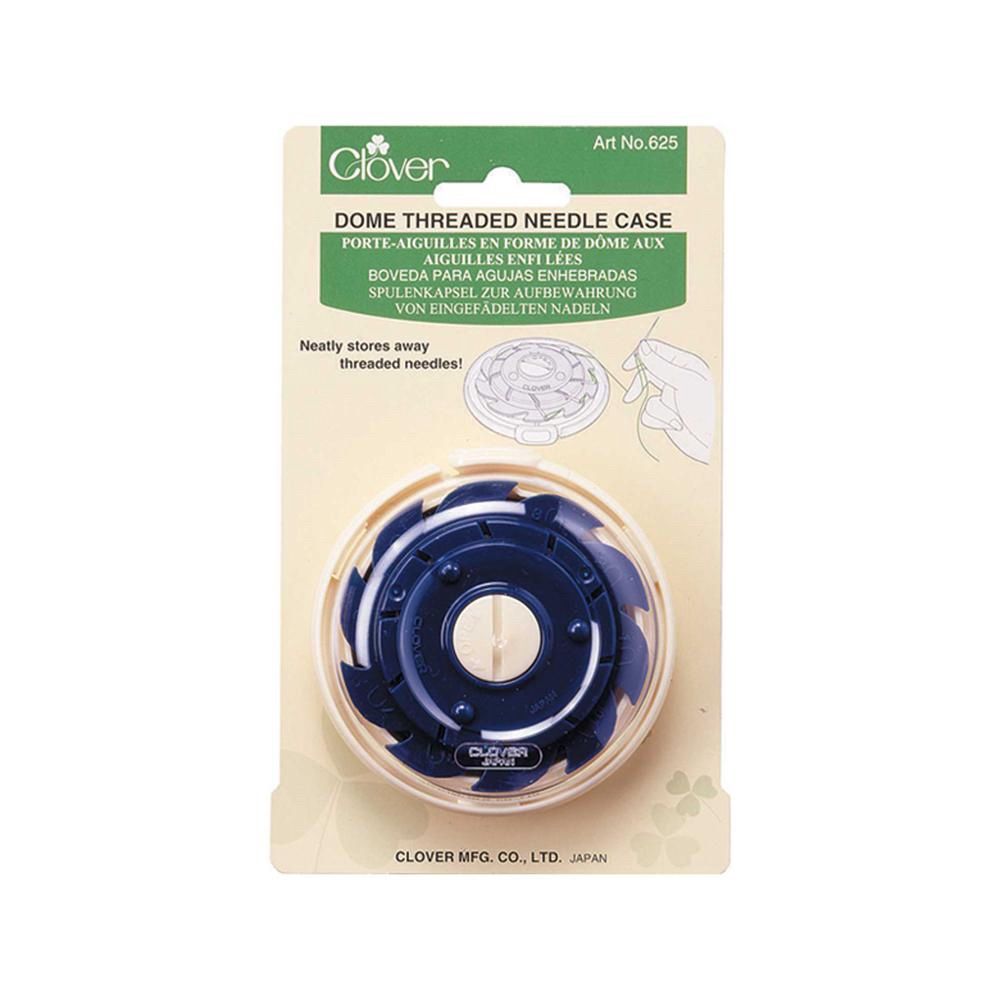 Clover Dome Threaded Needle Case