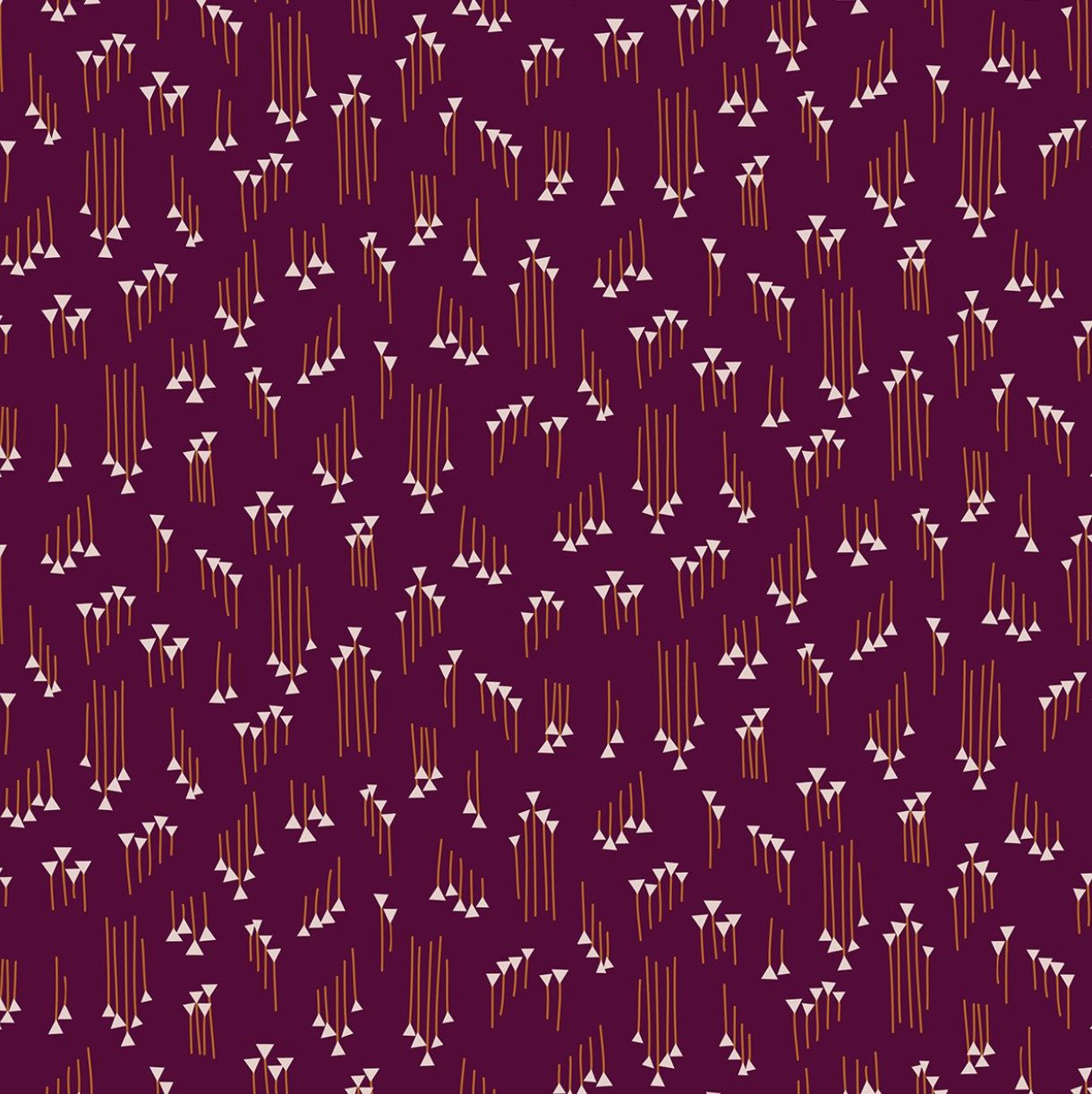 Emilia Hermione in Plum Rayon for Cotton &amp; Steel