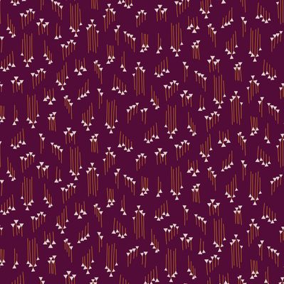 Emilia Hermione in Plum Rayon for Cotton &amp; Steel