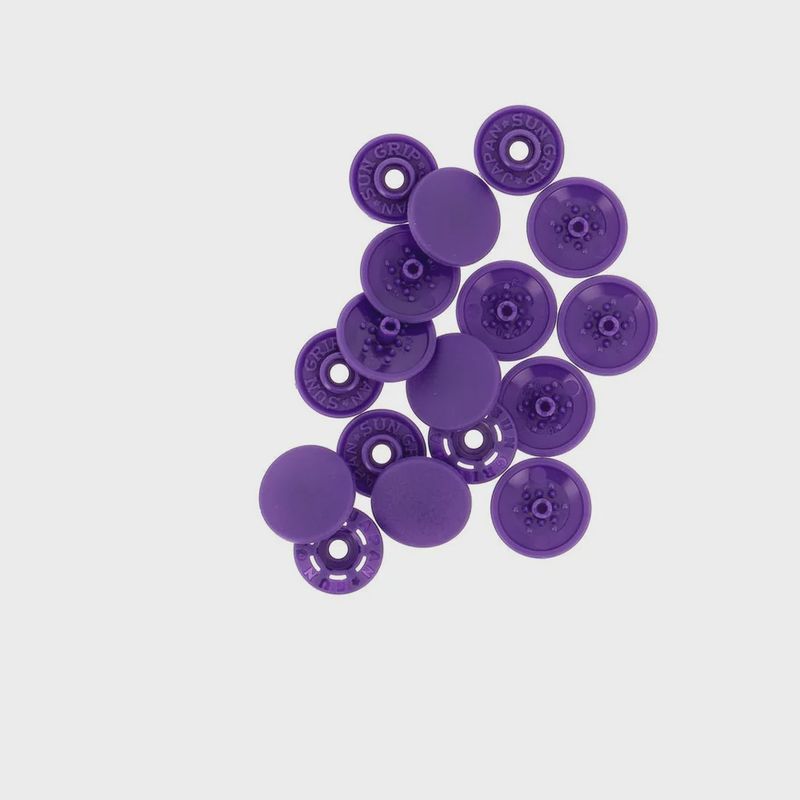Plastic Finger Snaps - 1/2&quot; (13 mm) - 8 pack
