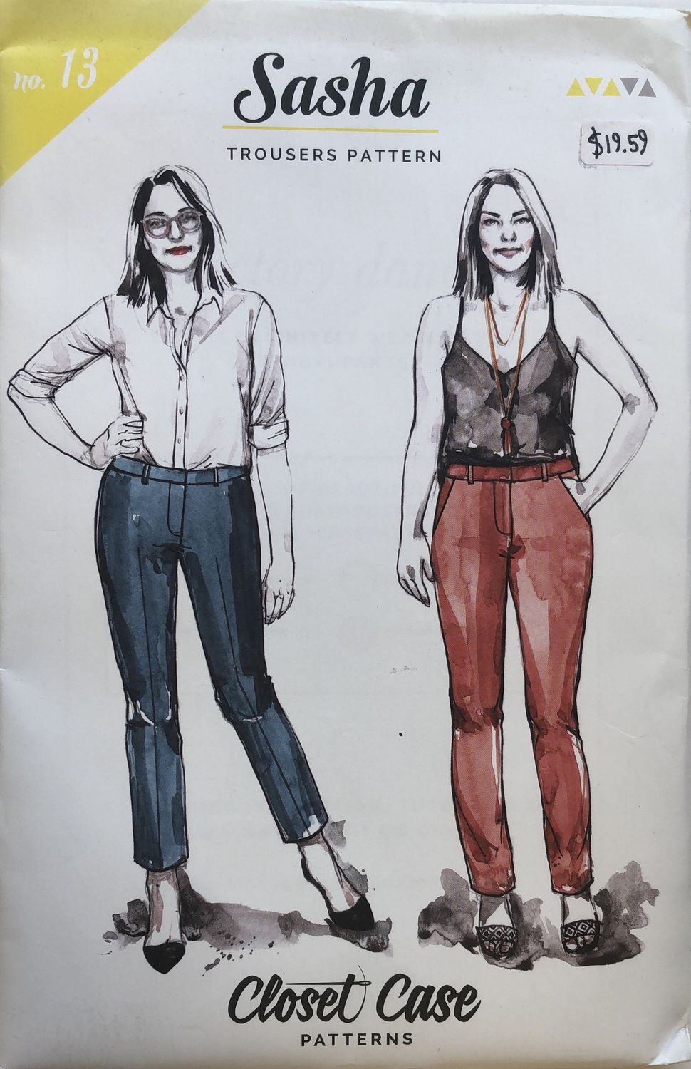 Pattern, No. 13 Closet Case Patterns Sasha Trousers