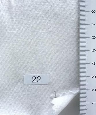 Pima Cotton, Modal, and Silk Blend Jersey in White