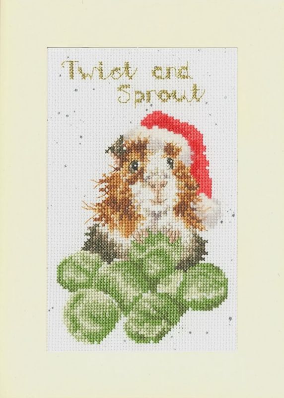 Christmas Card - Twist And Sprout - by Hannah Dale